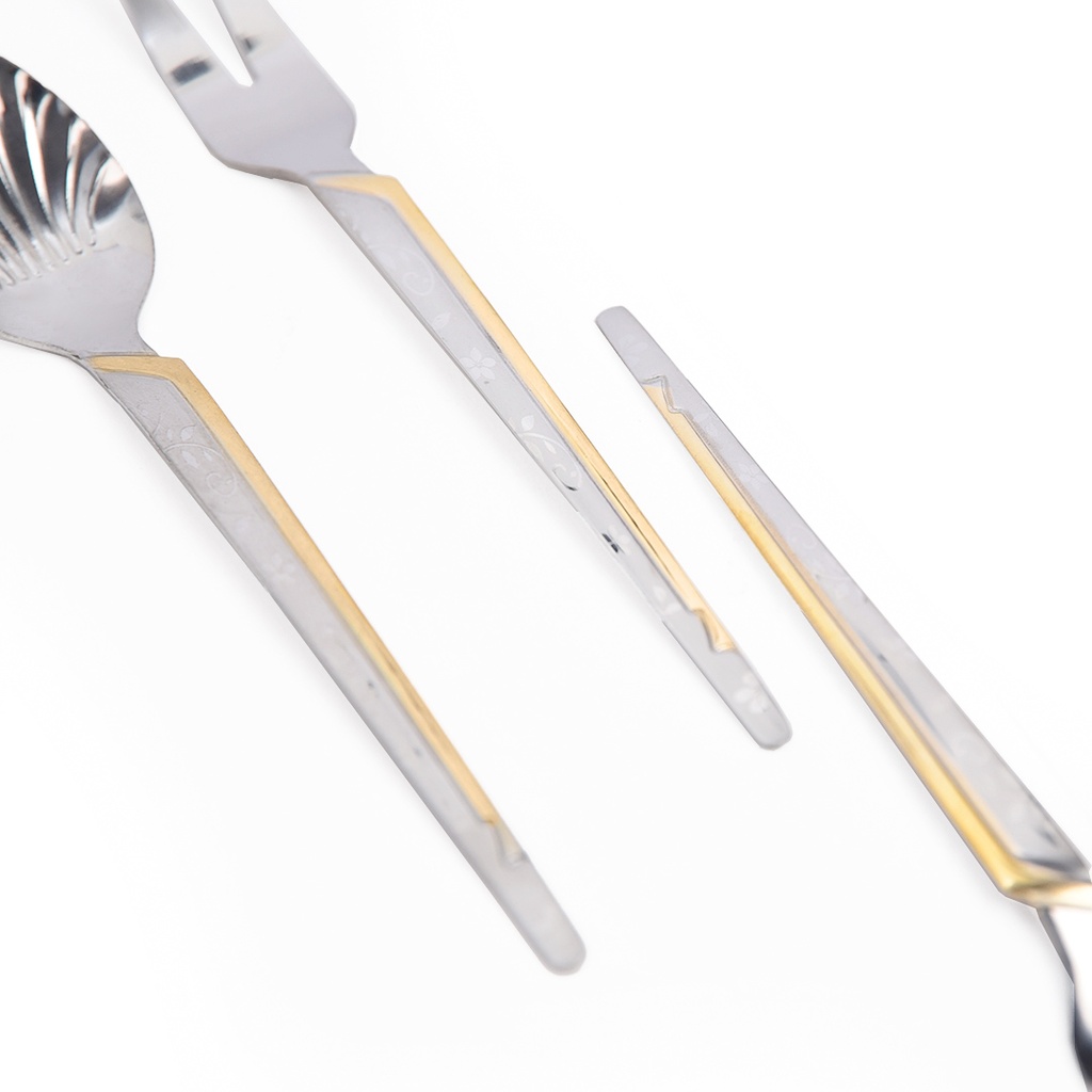 Coffret Ménagère De Cuisine 86 Pièces Golden House - Model 1