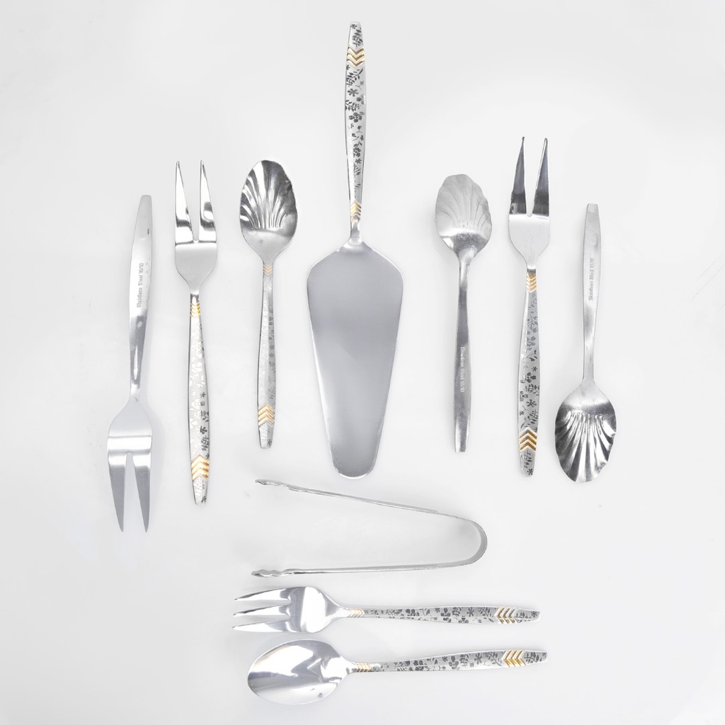 Coffret Ménagère De Cuisine 86 Pièces Golden House - Model 4