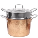 Batterie de Cuisine 20 Pièces Granite Golden House - Effet Cuivre