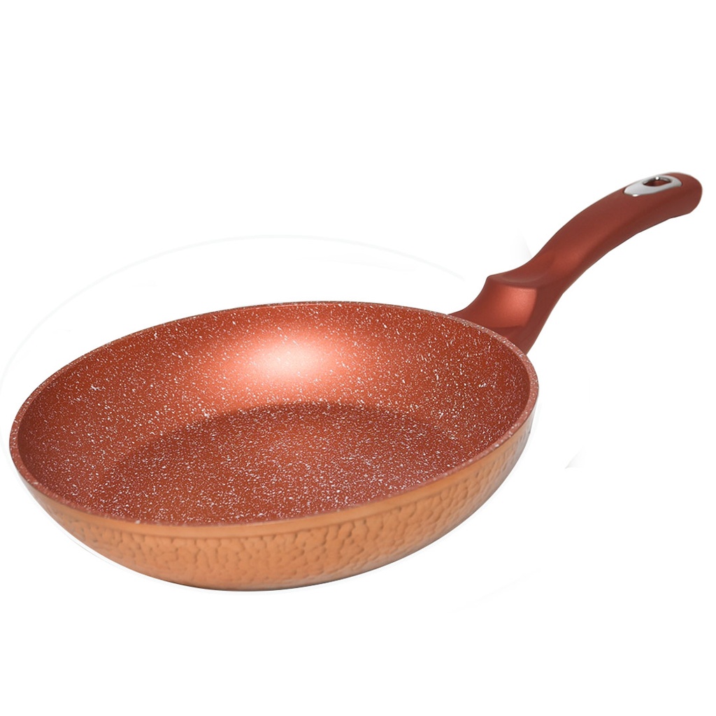 Batterie de Cuisine 10 Pièces Granite Golden House - Effet Cuivre