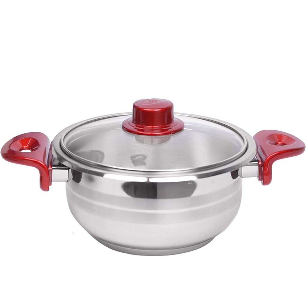 Ensemble de Batterie De Cuisine 7 Pièces Inox 18/10 Royal