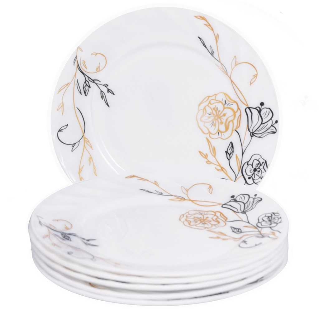Service a Table en Porcelaine 64 Pièces IRIS Rond  - Model 3