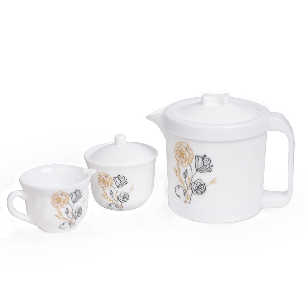 Service a Table en Porcelaine 64 Pièces IRIS Rond  - Model 3