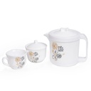 Service a Table en Porcelaine 64 Pièces IRIS Rond  - Model 3