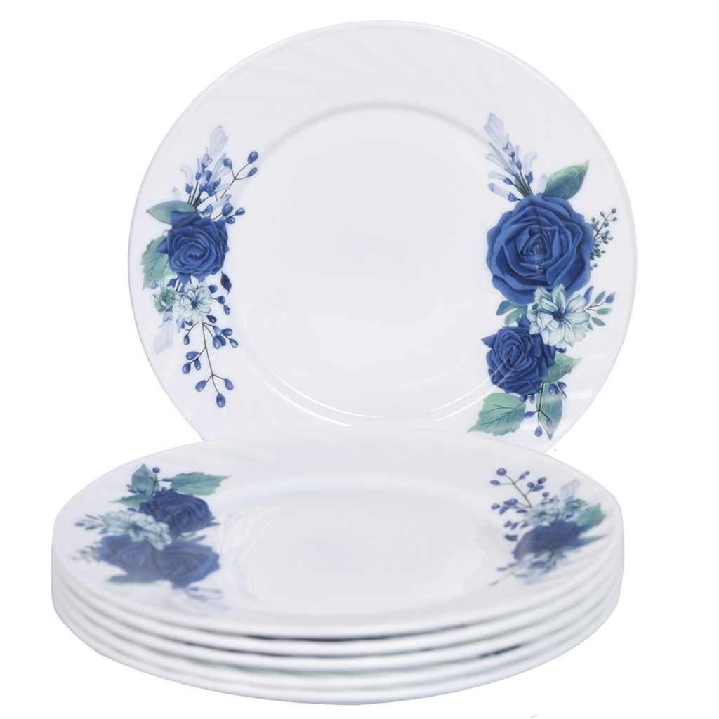 Service a Table en Porcelaine 64 Pièces IRIS Rond  - Model 1