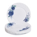 Service a Table en Porcelaine 64 Pièces IRIS Rond  - Model 1