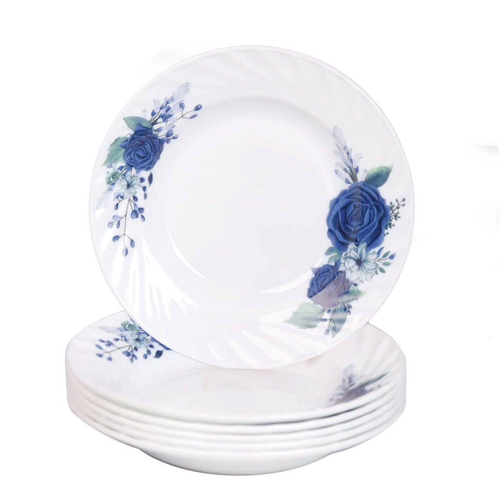 Service a Table en Porcelaine 64 Pièces IRIS Rond  - Model 1