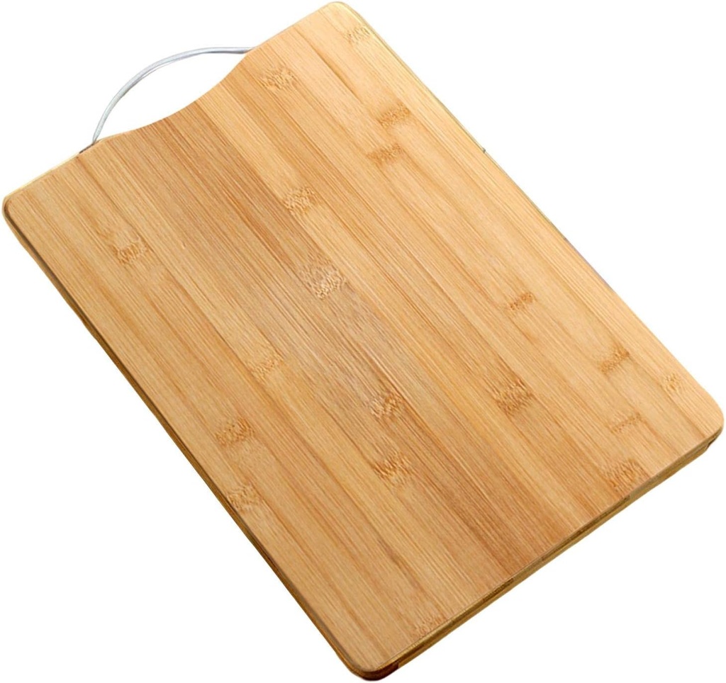 Planche à découper en Bois Bambou avec poignée en métal petite modél