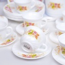 Service a Table en Porcelaine 64 Pièces IRIS Rond  - Model 2