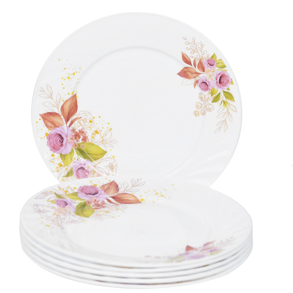 Service a Table en Porcelaine 64 Pièces IRIS Rond  - Model 2
