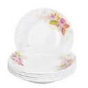 Service a Table en Porcelaine 64 Pièces IRIS Rond  - Model 2