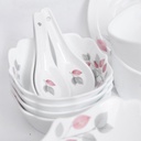 Service a Table en Porcelaine 64 Pièces IRIS Carré - Model 2