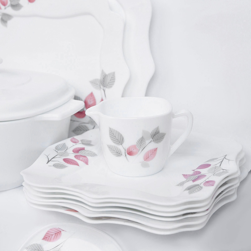 Service a Table en Porcelaine 64 Pièces IRIS Carré - Model 2