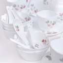 Service a Table en Porcelaine 64 Pièces IRIS Carré - Model 2