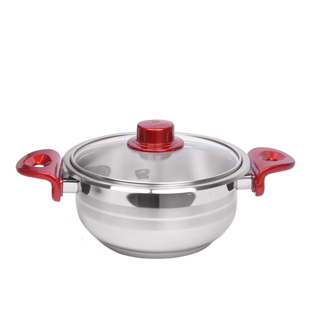 Ensemble de Batterie De Cuisine 18 Pièces Inox 18/10 Royal