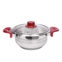 Ensemble de Batterie De Cuisine 18 Pièces Inox 18/10 Royal