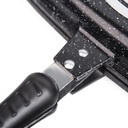 Poêle Grille Double Face En Granite 55/10 cm - Noir