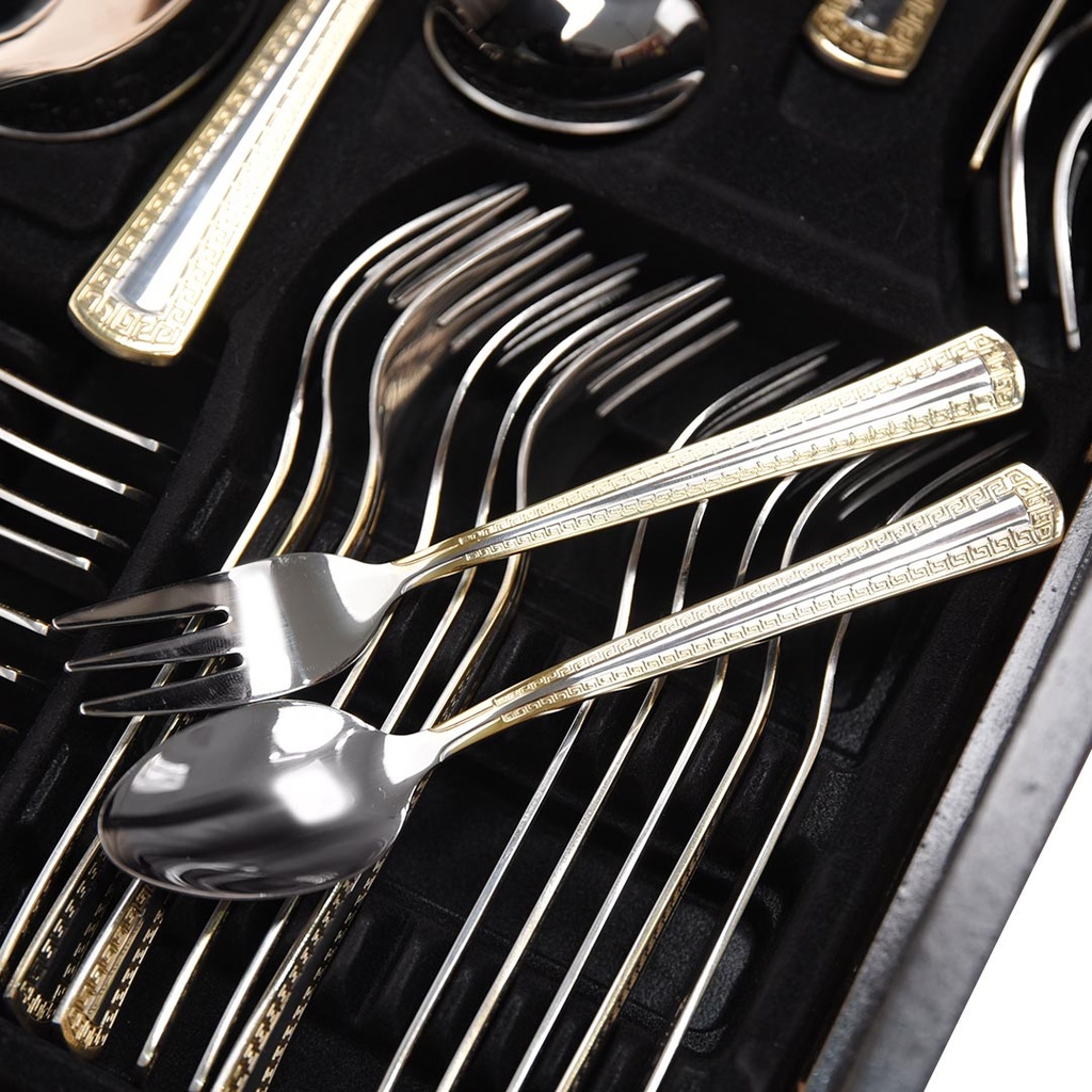 Coffret Ménagère De Cuisine 72 Pièces Lines Model 1