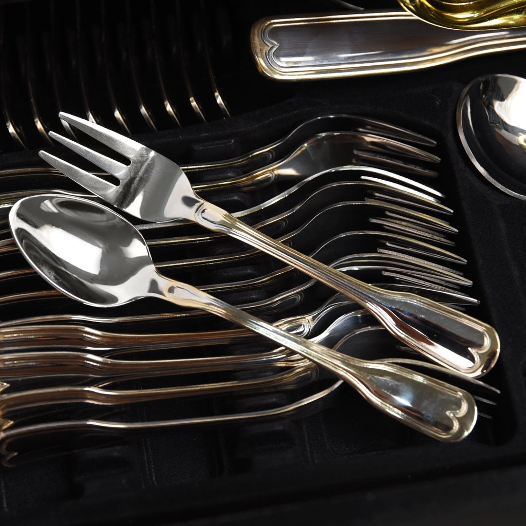 Coffret Ménagère De Cuisine 72 Pièces Lines Model 2