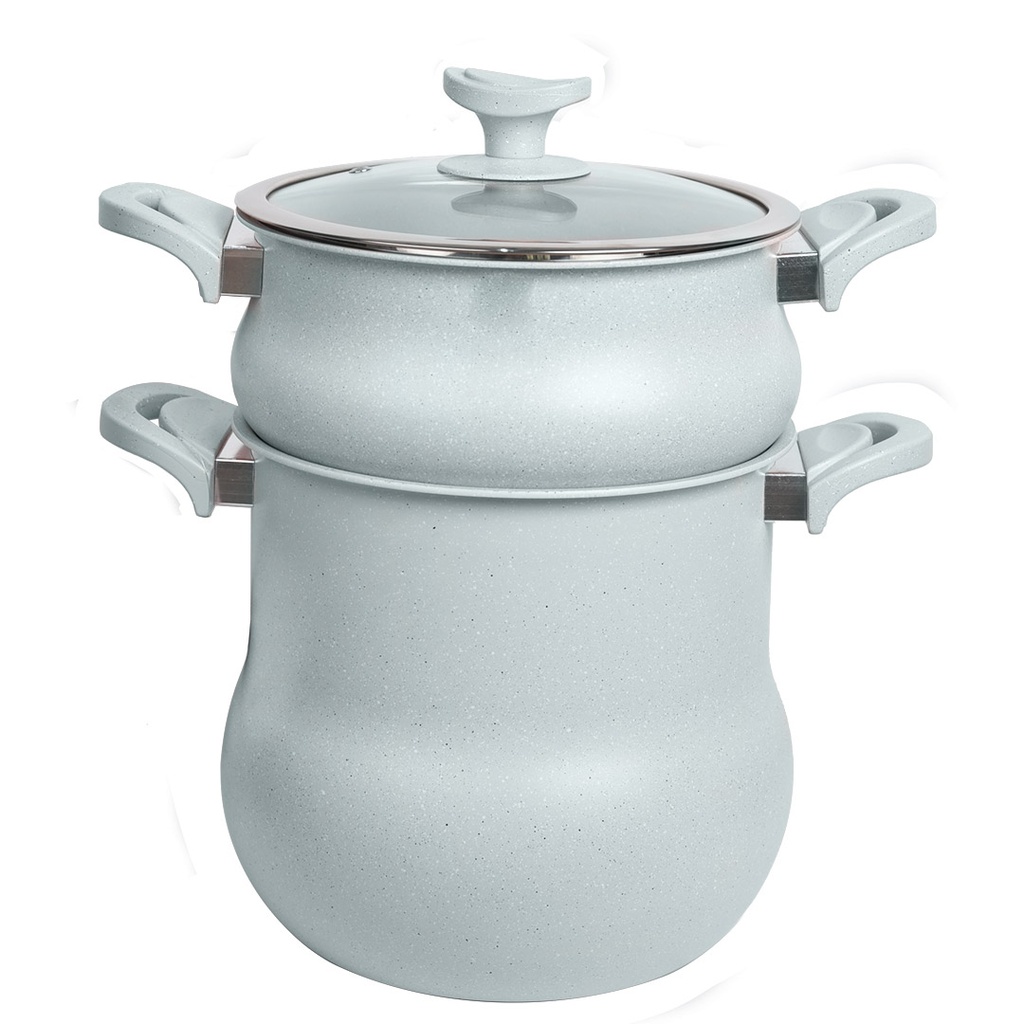 Couscoussier Granite Lines 22 cm Pastel