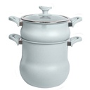 Couscoussier Granite Lines 22 cm Pastel