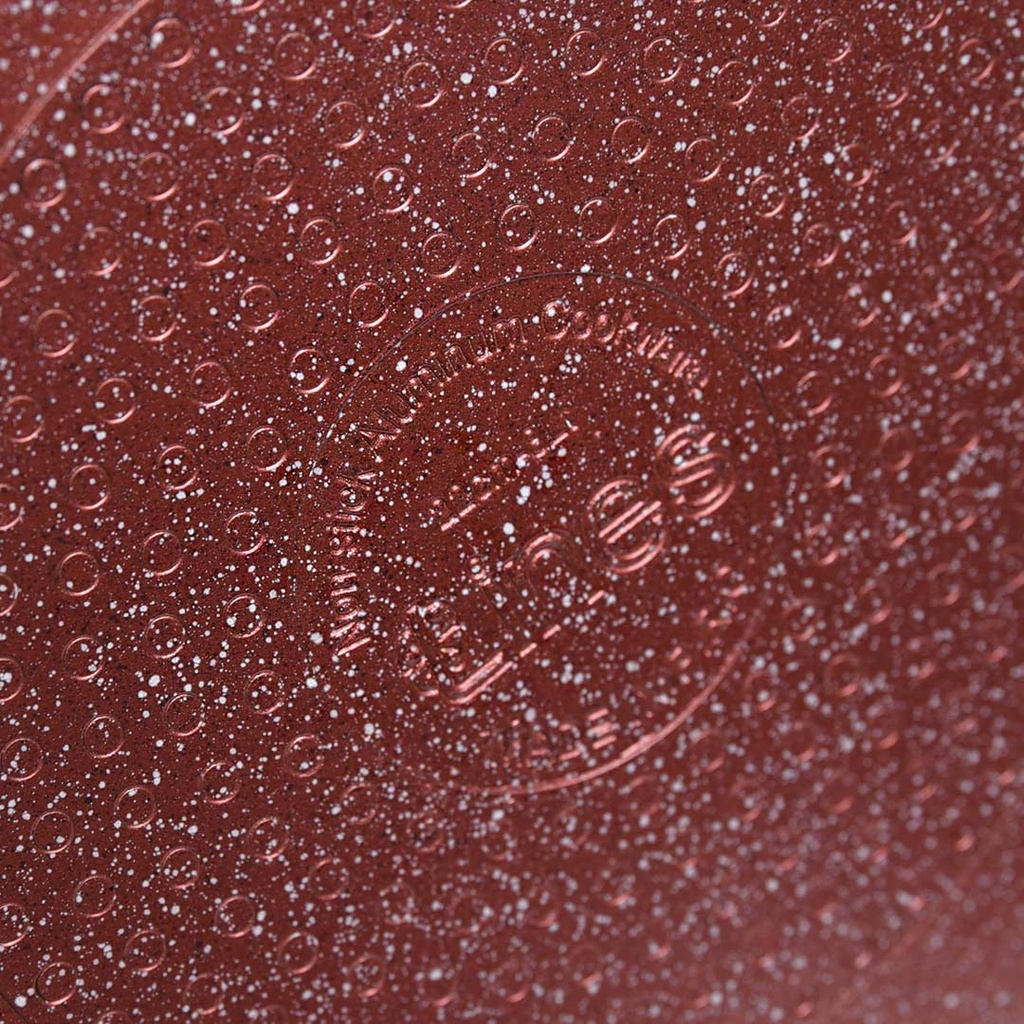 Couscoussier Granite Lines 20 cm Rouge