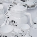 Service a Table en Porcelaine 64 Pièces IRIS Carré - Model 1