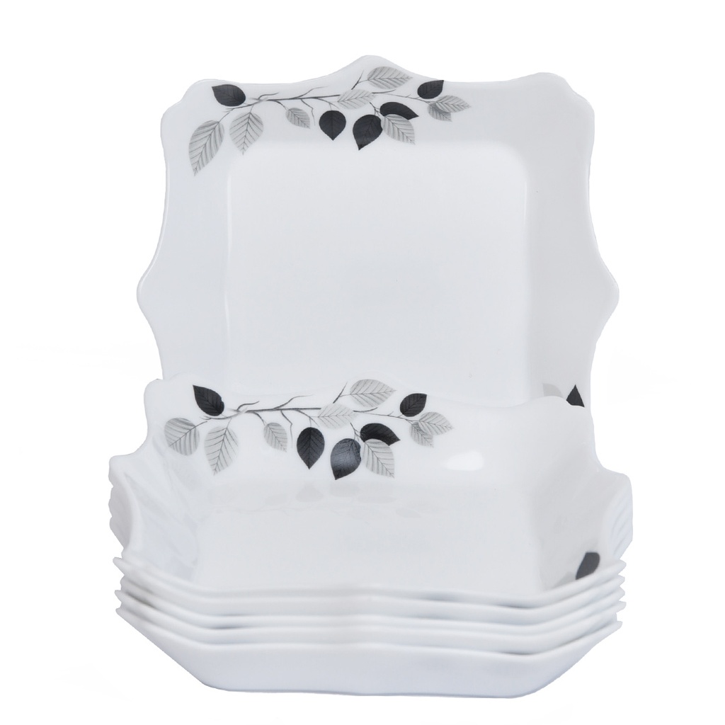 Service a Table en Porcelaine 64 Pièces IRIS Carré - Model 1