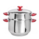 Couscoussier Inox Hascevher 10 Litres 26 cm
