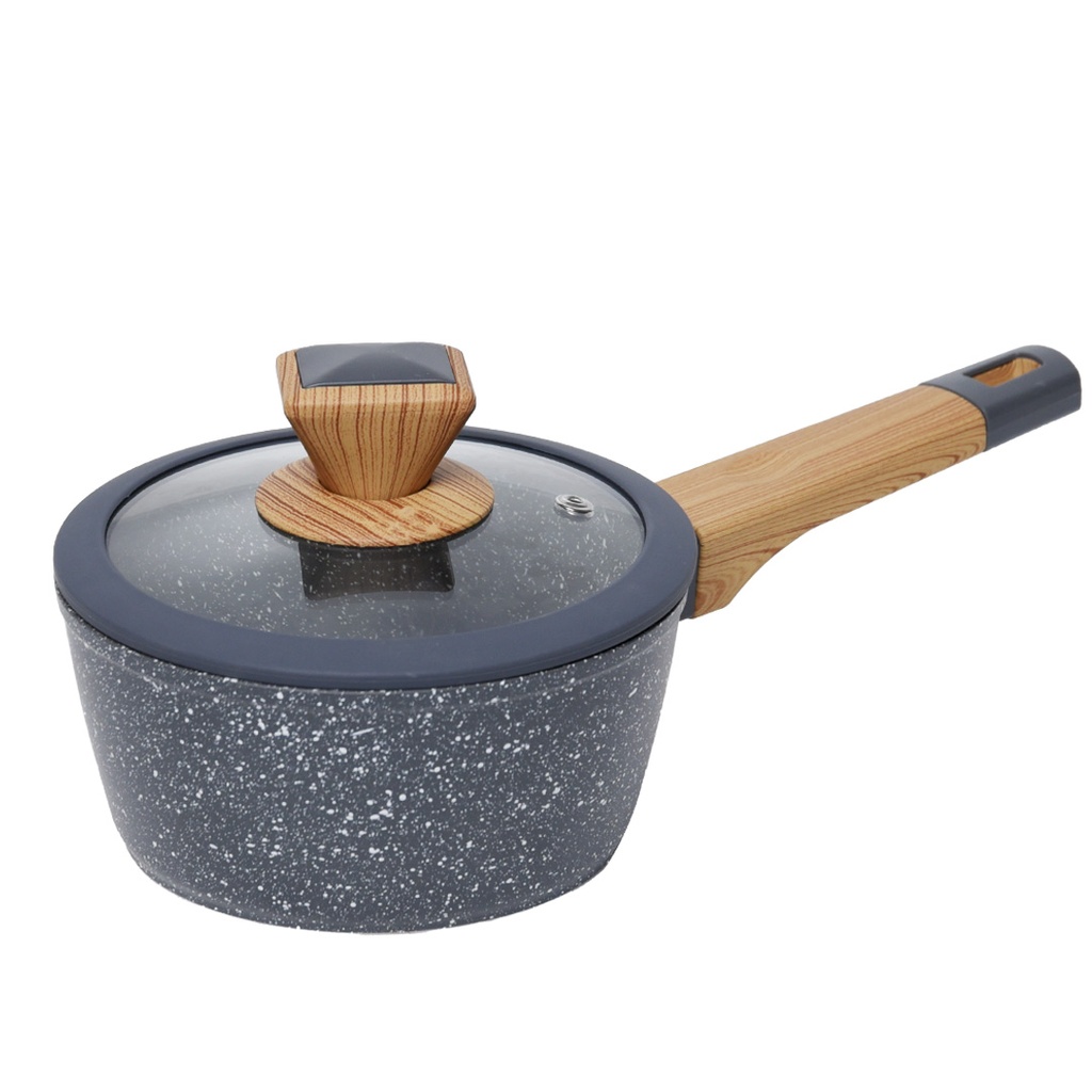 Batterie De Cuisine Sizar 21 Pièces Granite - Gris