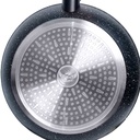 Batterie De Cuisine Sizar 21 Pièces Granite -Noir M2