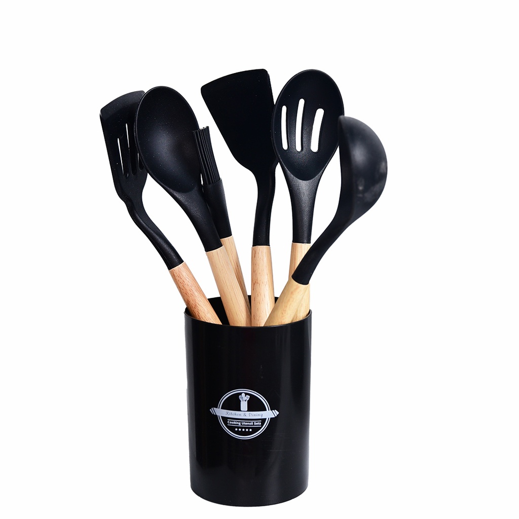 Batterie De Cuisine Sizar 21 Pièces Granite -Noir M2