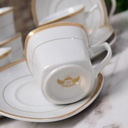 Service à Table 72 Pièces en Porcelaine Florence M3- Carré