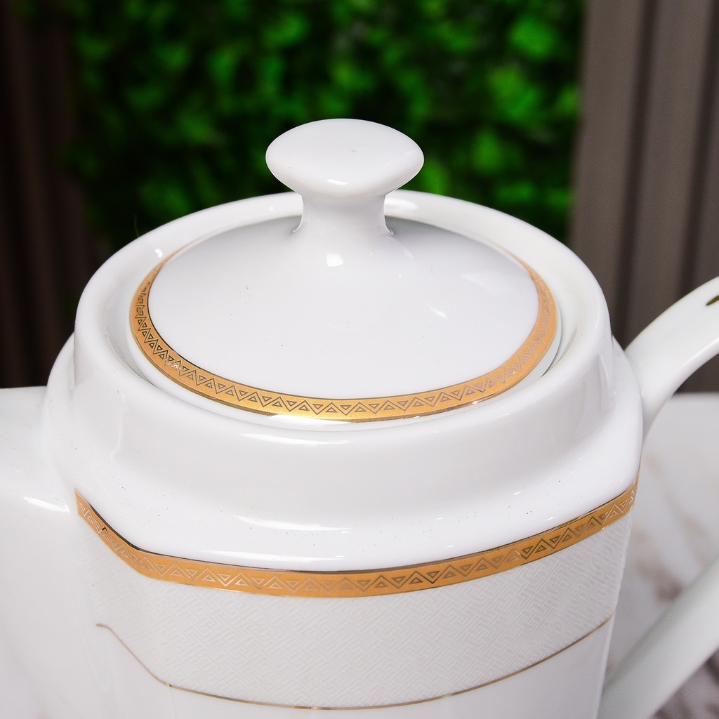 Service à Table 72 Pièces en Porcelaine Florence M3- Carré