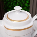 Service à Table 72 Pièces en Porcelaine Florence M3- Carré