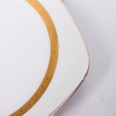 Service à Table 72 Pièces en Porcelaine Florence M2- Carré