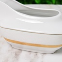 Service à Table 72 Pièces en Porcelaine Florence M2- Carré