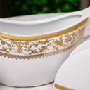 Service à Table 72 Pièces en Porcelaine Florence M3- Rond