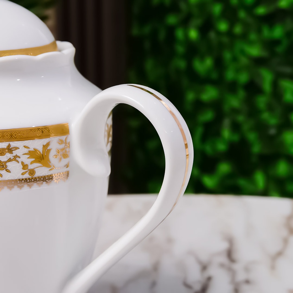 Service à Table 72 Pièces en Porcelaine Florence M3- Rond