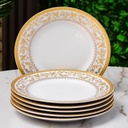 Service à Table 72 Pièces en Porcelaine Florence M3- Rond