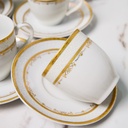 Service à Table 72 Pièces en Porcelaine Florence M2- Rond