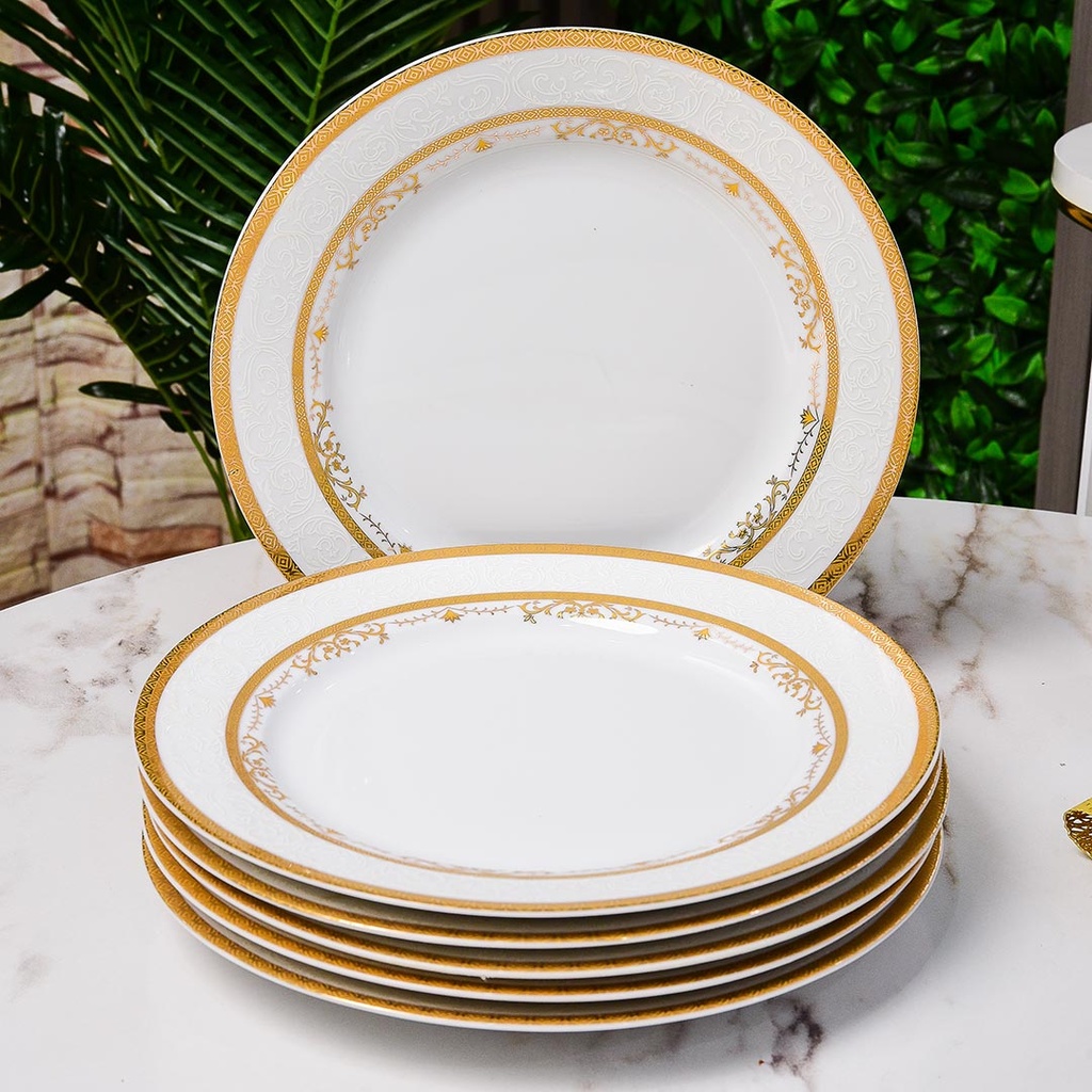 Service à Table 72 Pièces en Porcelaine Florence M2- Rond