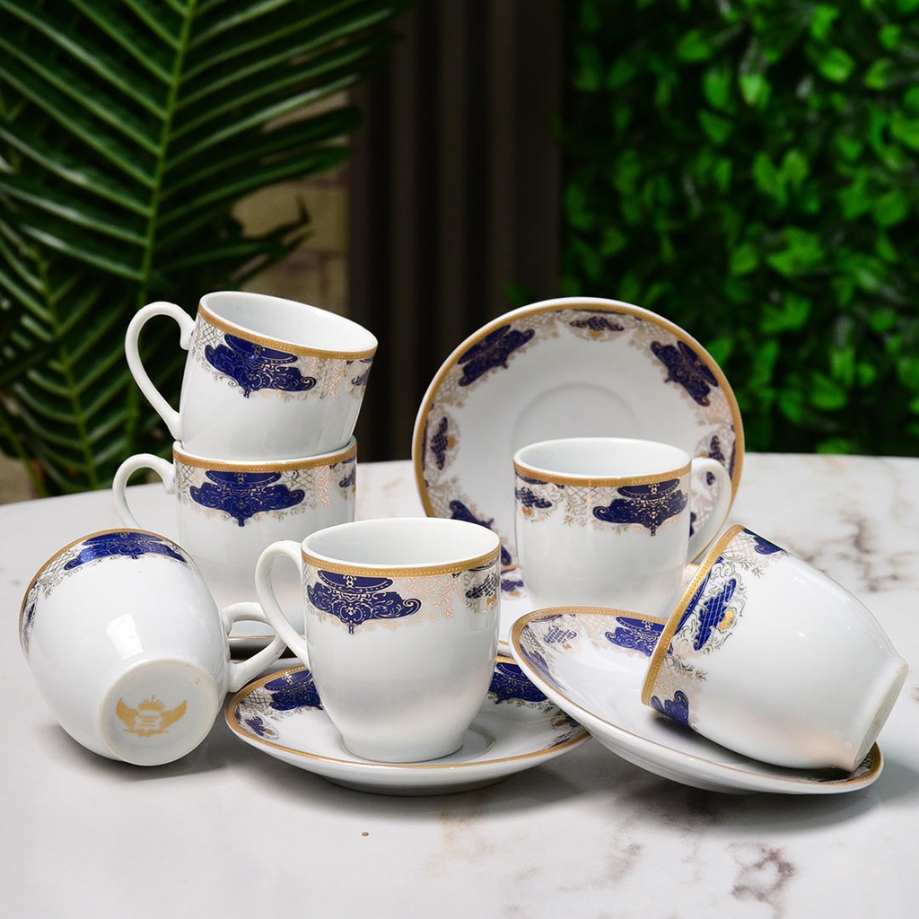 Service à Table 72 Pièces en Porcelaine Florence M1- Rond