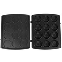 Appareil De Cuisson 4en1 Florence Panini Gaufre Zouza Maamoul (Blanc)