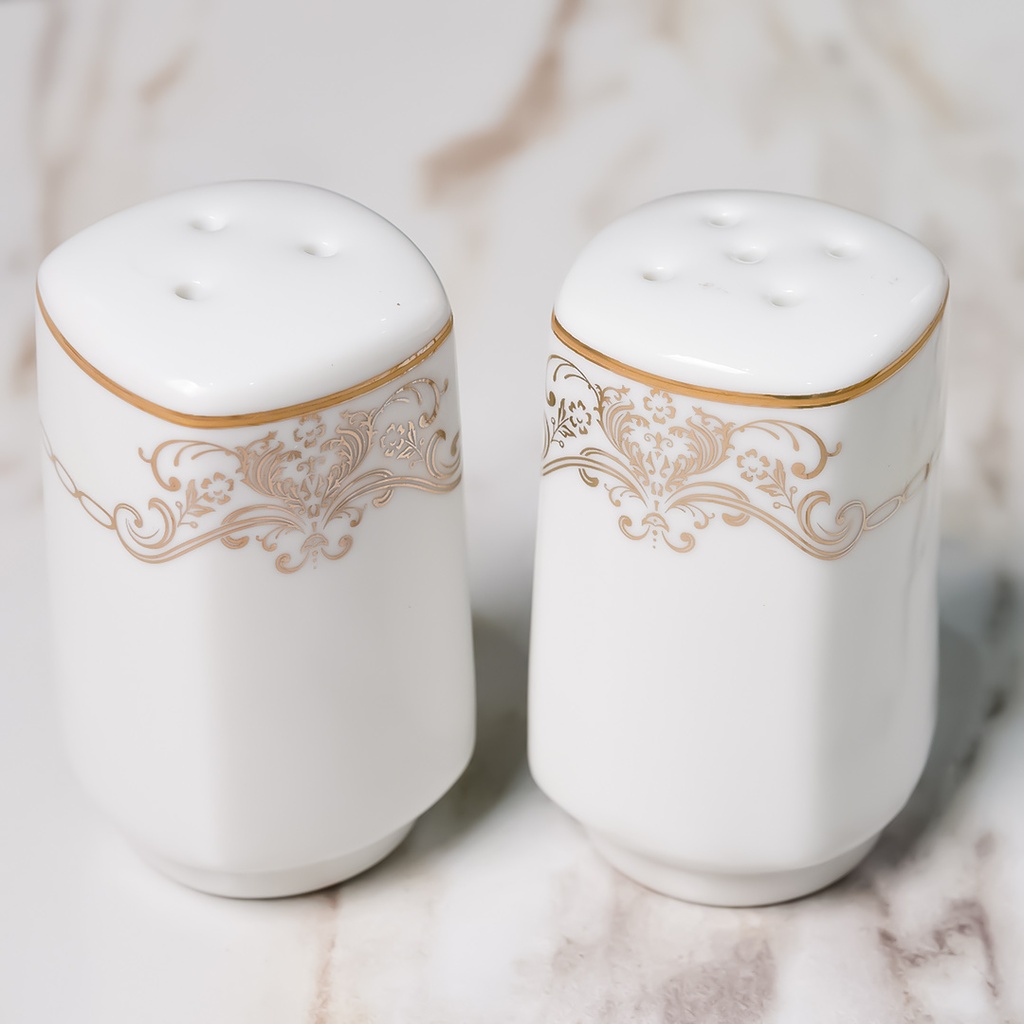 Service à Table 72 Pièces en Porcelaine Florence M1- Carré