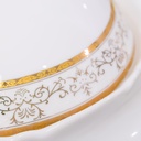 Service à Table 72 Pièces en Porcelaine Florence M4- Rond