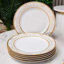 Service à Table 72 Pièces en Porcelaine Florence M4- Rond