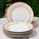 Service à Table 72 Pièces en Porcelaine Florence M4- Rond