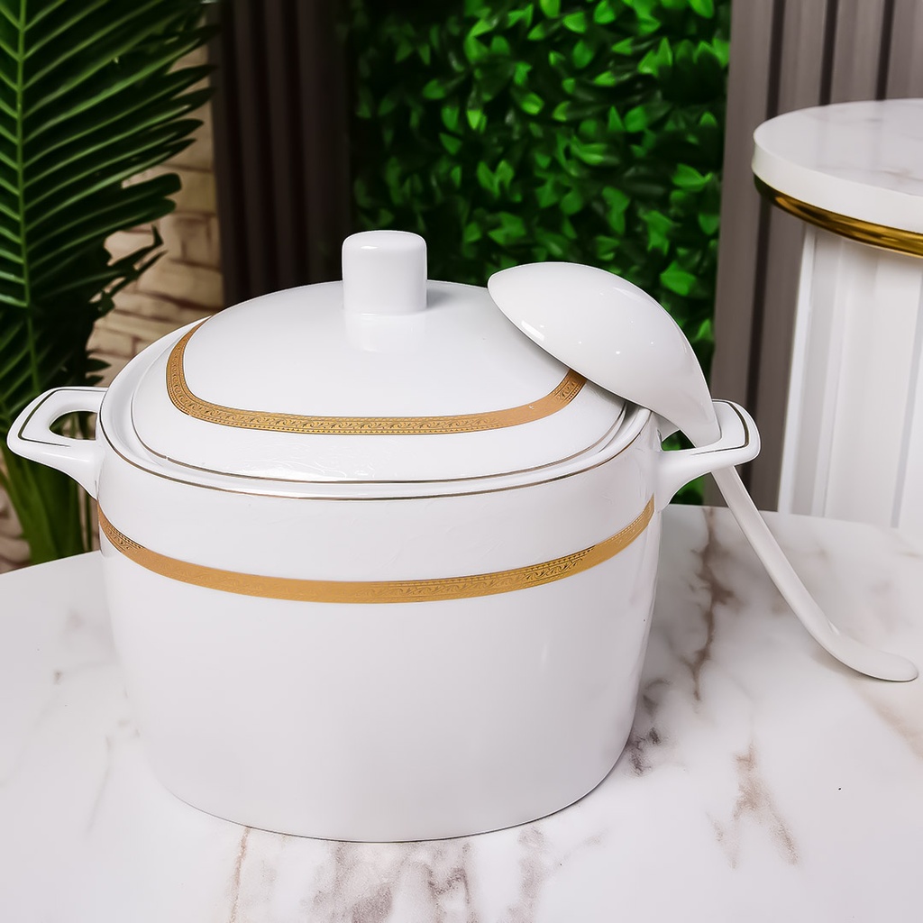 Service à Table 47 Pièces en Porcelaine Florence M1