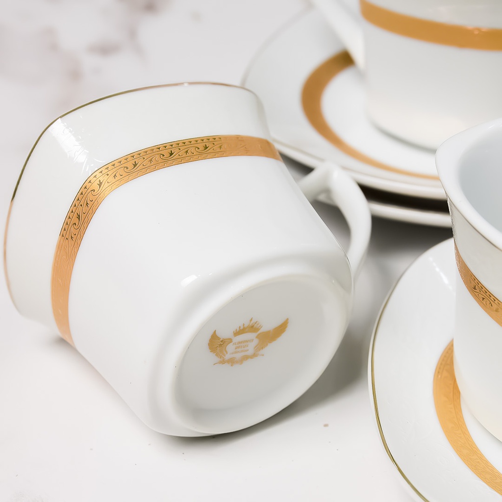 Service à Table 47 Pièces en Porcelaine Florence M1